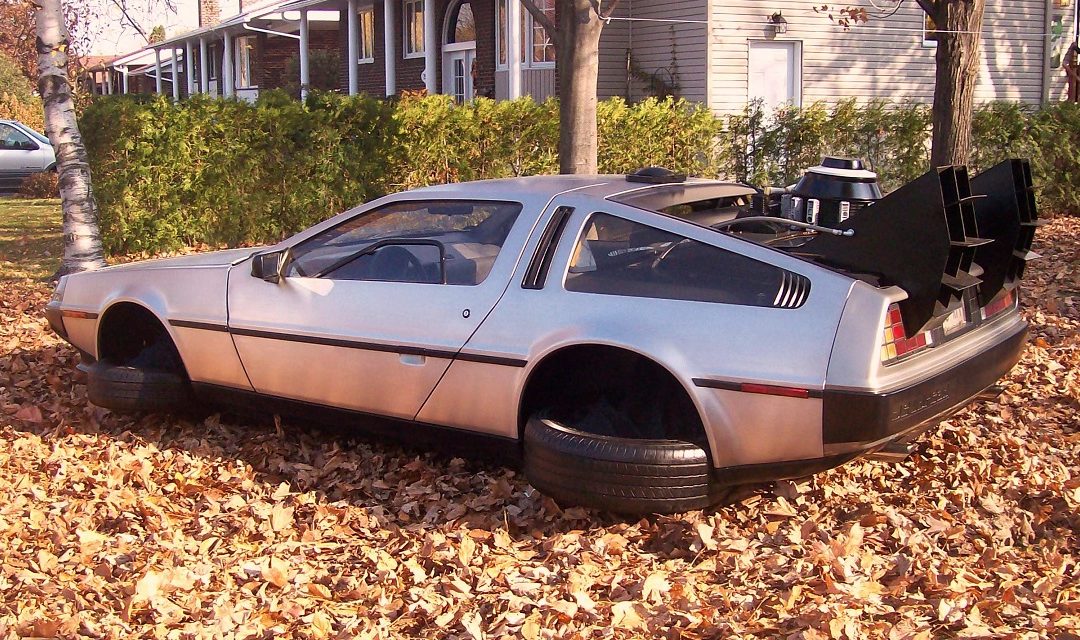 La DeLorean, véritable machine à voyager dans le temps !